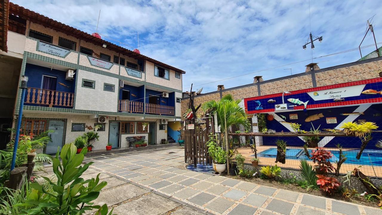 A Numero 1 Suites - Praia Do Morro 구아라파리 외부 사진
